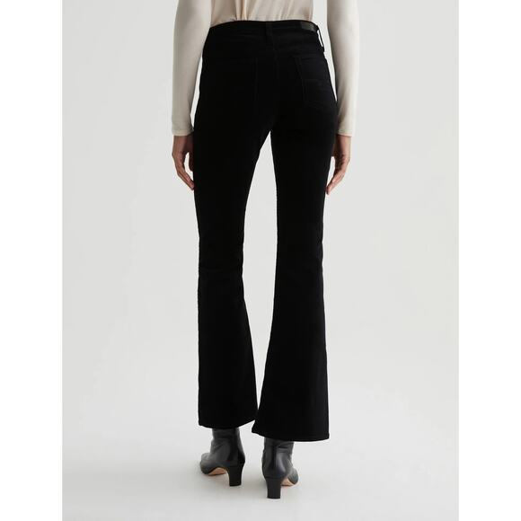 $245 AG Jeans Farrah Boot Velvet Super Black - 27 - Picture 6 of 13